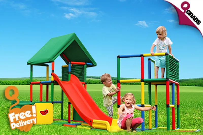 From QR150 Keep Moving with Indoor & Outdoor Play Sets for Your Little One with FREE Delivery - Perfect for Holiday Presents! (Up to QR5360 Value)